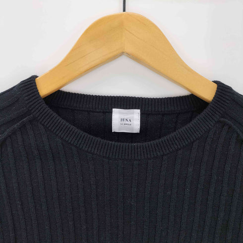 イエナ IENA LA BOUCLE ラ ブークル 25AW フリンジ ニット プルオーバー 半袖 レディース
