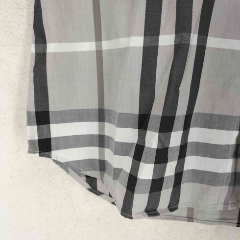 バーバリーロンドン BURBERRY LONDON チェック柄 半袖シャツ メンズ JPN:M