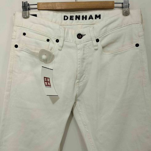 デンハム DENHAM RAZOR SLIM FIT ホワイトデニムパンツ レディース 32