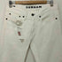 デンハム DENHAM RAZOR SLIM FIT ホワイトデニムパンツ レディース 32