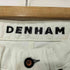 デンハム DENHAM RAZOR SLIM FIT ホワイトデニムパンツ レディース 32