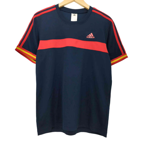 アディダス adidas フロントロゴ S/S Tシャツ メンズ import:M
