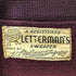 LETTERMAN'S SWEATER 50s USA製 レタードカーディガン メンズ