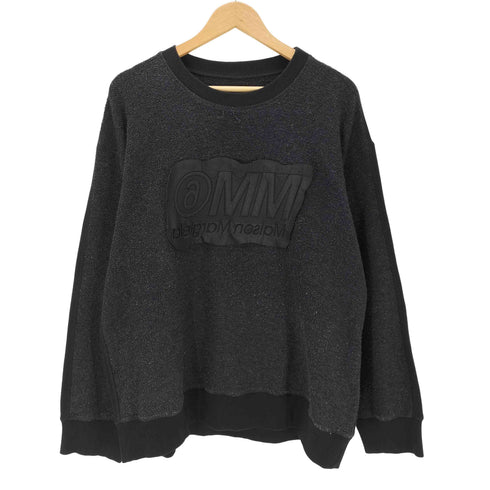エムエムシックスメゾンマルジェラ MM6 Maison Margiela Reverse logo Sweat リバース ロゴ スウェット トレーナー レディース import:S