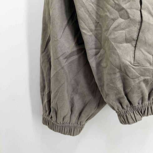 Norm Thompson フェイクスエード ジップアップブルゾン BIG SIZE メンズ 2XL