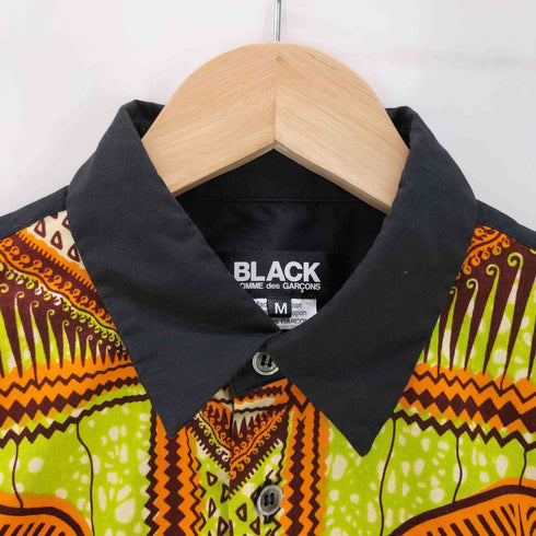 ブラックコムデギャルソン BLACK COMME des GARCONS AD2013 S/S 総柄 シャツ メンズ import:M
