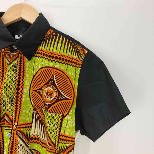 ブラックコムデギャルソン BLACK COMME des GARCONS AD2013 S/S 総柄 シャツ メンズ import:M
