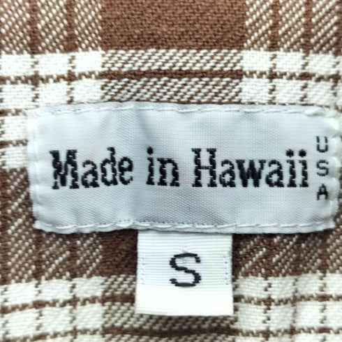 USA製 レギュラーカラー S/S チェックシャツ メンズ import:S