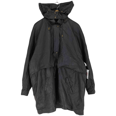 SEVENTH AVENUE レザーフーデッドコート BIG SIZE メンズ XXXL