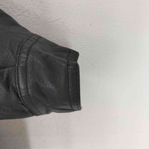 SEVENTH AVENUE レザーフーデッドコート BIG SIZE メンズ XXXL