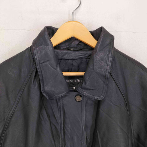 SEVENTH AVENUE レザーフーデッドコート BIG SIZE メンズ XXXL