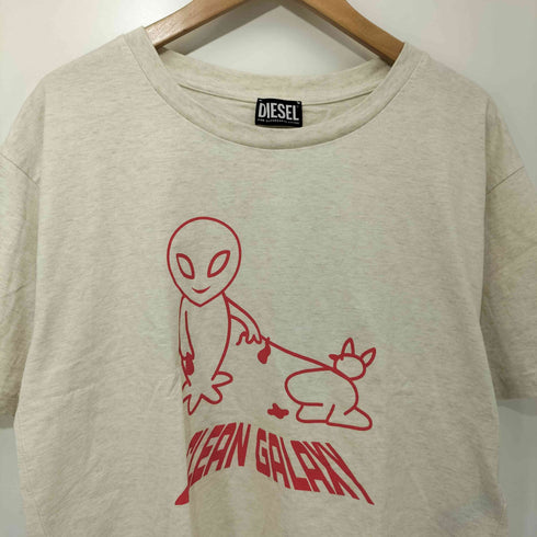 ディーゼル DIESEL T-BOWLESS-B1 フロントプリント S/S Tシャツ レディース import:S