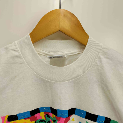 アンビル Anvil 90S USA製 MAUI プリント S/S クルーネック Tシャツ シングルステッチ メンズ import:S