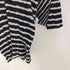 プリーツプリーズイッセイミヤケ PLEATS PLEASE ISSEY MIYAKE 90S 99SS 銀タグ プリーツ セーラーカラー バイアス ボーダー S/S トップス レディース JPN:3