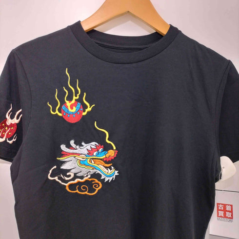 ディーゼル DIESEL 両面刺繍 S/S Tシャツ レディース