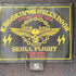 SKULL FLIGHT レースアップ フリースジャケット メンズ S