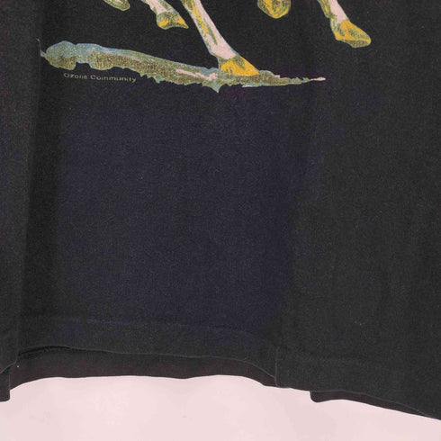 オゾンコミュニティー OZONE COMMYUNITY シングルステッチ プリントクルーネックTシャツ Y2K レディース