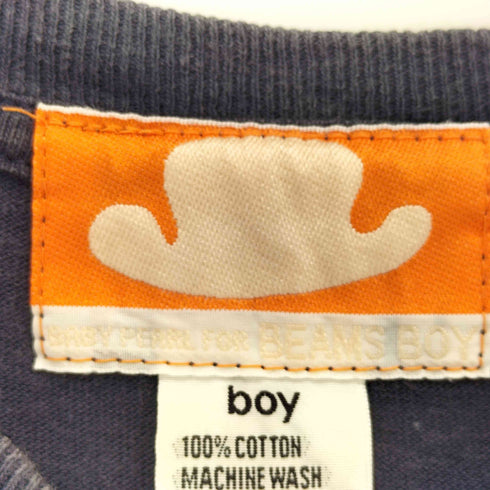ビームスボーイ BEAMS BOY プリントクルーネックTシャツ メンズ