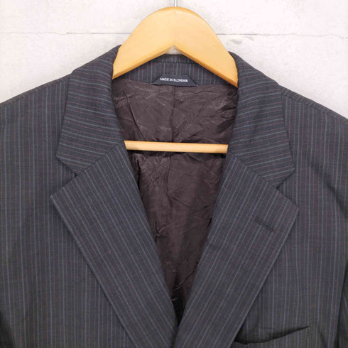 ヒューゴボス HUGO BOSS ストライプ2Bテーラードジャケット メンズ JPN:42
