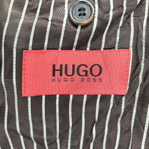 ヒューゴボス HUGO BOSS ストライプ2Bテーラードジャケット メンズ JPN:42