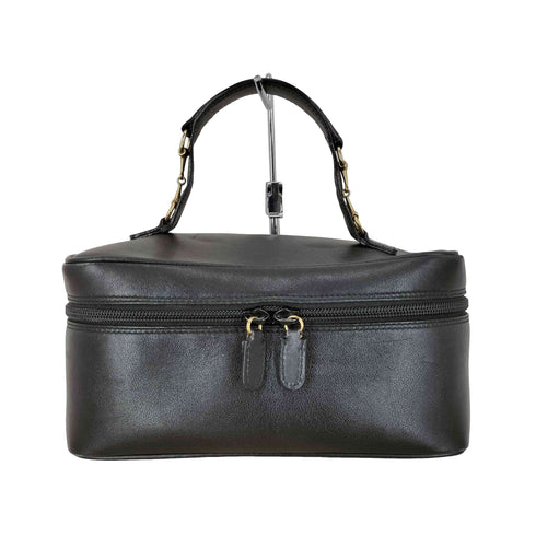 グッチ GUCCI ホースビット バニティ レザー バッグ Horsebit leather bag レディース