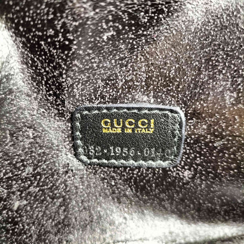 グッチ GUCCI ホースビット バニティ レザー バッグ Horsebit leather bag レディース