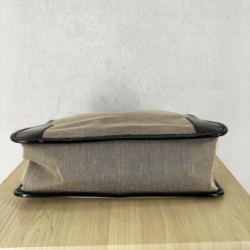 グッチ GUCCI キャンバス エナメル ハンドバッグ canvas enamel handbag レディース