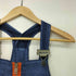 ディーゼル DIESEL フロントジップデニムサロペット レディース XS