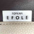 トプカピエフォル TOPKAPI EFOLE シボレザーショルダーバッグ バイカラー レディース