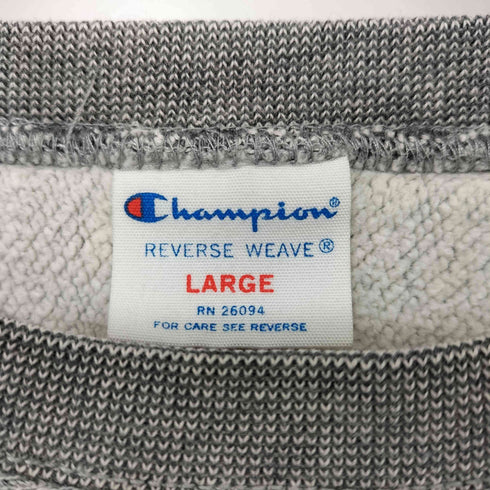 チャンピオン Champion REVERSE WEAVE NYCプリント クルーネック スウェット メンズ JPN:L