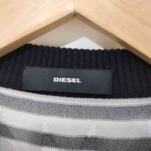 ディーゼル DIESEL De-Jody-R Gonna 総柄 半袖ニット レディース