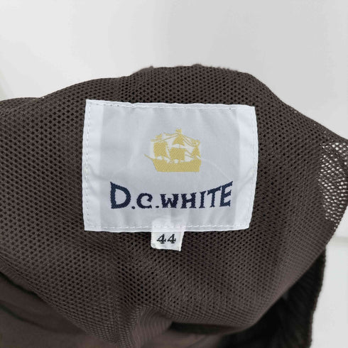 D.C.WHITE ポケット裏地メッシュ コットンリネン イージーパンツ メンズ JPN:44