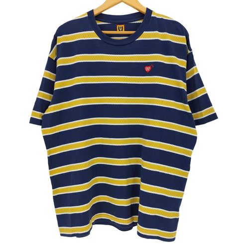 ヒューマンメイド HUMAN MADE 24ss STRIPED MESH T-SHIRT メンズ XXL