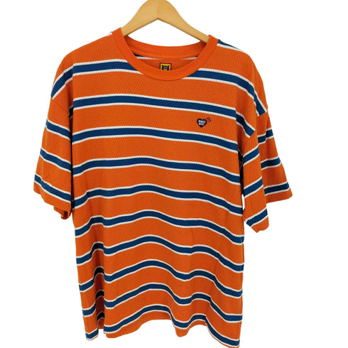 ヒューマンメイド HUMAN MADE 24ss STRIPED MESH T-SHIRT メンズ XXL