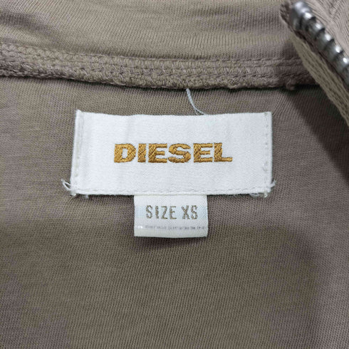 ディーゼル DIESEL デザインロングパーカー レディース import:XS