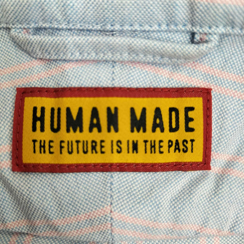 ヒューマンメイド HUMAN MADE 25aw STRIPED OXFORD BD SHIRT メンズ XXL
