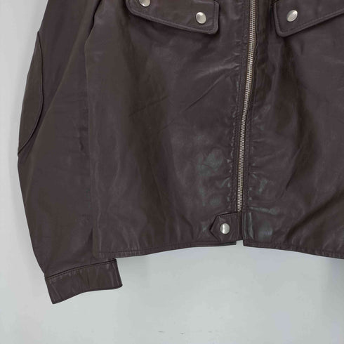 GARA 40s チェコ軍 官給品 パイロットレザージャケット コの字留めWICOジップ メンズ