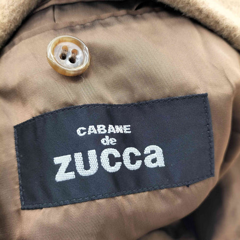 カバンドズッカ CABANE de ZUCCa ウール フーデットコート メンズ