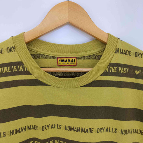 ヒューマンメイド HUMAN MADE 25ss Striped T-Shirt Yellow メンズ XXL