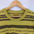 ヒューマンメイド HUMAN MADE 25ss Striped T-Shirt Yellow メンズ XXL