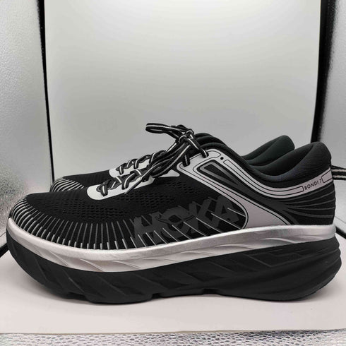 ホカオネオネ HOKA ONE ONE BONDI 7 BKSTR ボンダイ トレイル スニーカー ブラック スターダスト メンズ JPN:29
