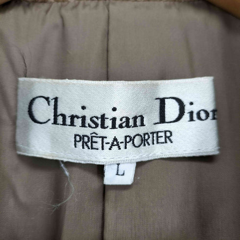クリスチャンディオール Christian Dior ウールテーラードジャケット レディース JPN:L