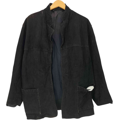 YIN & YANG SUEDE ジャケット ボタンレス メンズ M