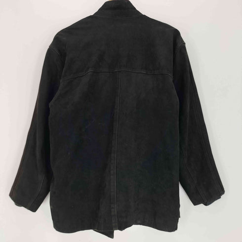 YIN & YANG SUEDE ジャケット ボタンレス メンズ M