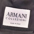 アルマーニコレツィオーニ ARMANI COLLEZIONI ヴァージンウール 比翼 ステンカラーコート メンズ