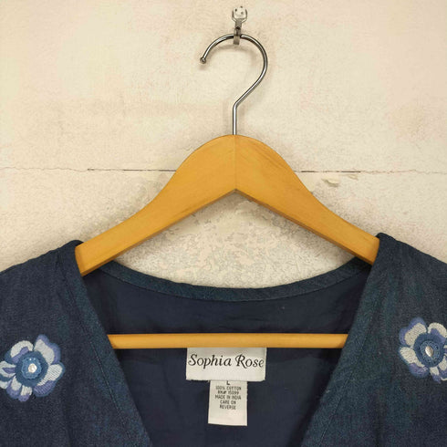 sophia rose 刺繍ベスト レディース JPN:L