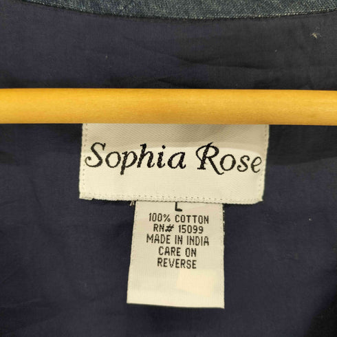 sophia rose 刺繍ベスト レディース JPN:L