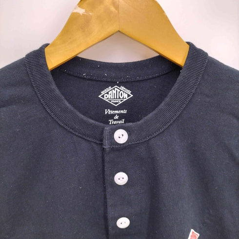ダントン DANTON ヘンリーネック Tシャツ メンズ UK:34
