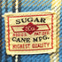 シュガーケーン SUGAR CANE マドラスチェック フランネルシャツ メンズ S