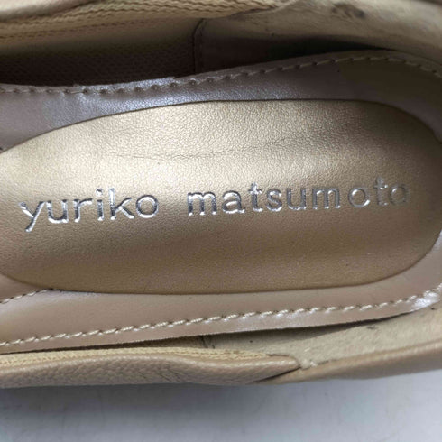 YURIKO MATSUMOTO レザー パンプス レディース JPN:24